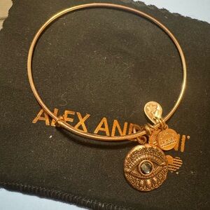Alex and Ani evil eye Charm Bracelet